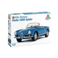 Maquette Voiture : Alfa Romeo Giulia 1600 - Italeri