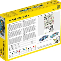 Maquette voiture : Kit : Alpine A110 - Heller