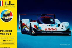 Maquette voiture : Kit complet : Peugeot 905 EV 1 Bis - Heller