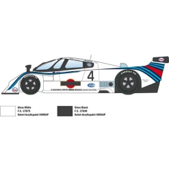 Maquette voiture : Lancia LC2 - Italeri