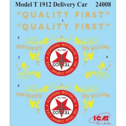 Maquette voiture : les différentes Tin Lizzie - ICM