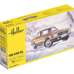 Maquette voiture : MB 450SL - Heller