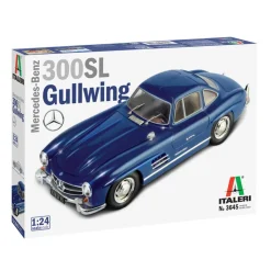 Maquette voiture : Mercedes Benz 300 SL Gull Wing - Italeri