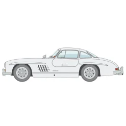 Maquette voiture : Mercedes Benz 300 SL Gull Wing - Italeri