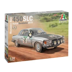 Maquette voiture : Mercedes 450 SLC Bandama Rally - Italeri