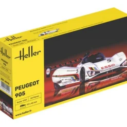Maquette voiture : Peugeot 905 en 1:43 - Heller