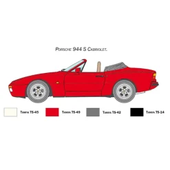 Maquette voiture : Porsche 944S Cabriolet - Italeri