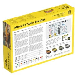Maquette voiture : Renault 4 TL/GTL Sun Roof - Heller