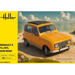 Maquette voiture : Renault 4 TL/GTL Sun Roof - Heller