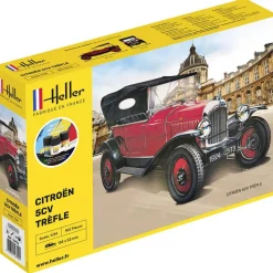 Maquette voiture : Starter kit : Citroën Trefle - Heller