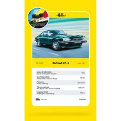 Maquette voiture : Starter kit : Jaguar XJS - Heller