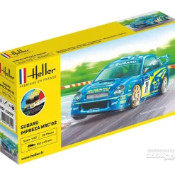 Maquette voiture : Starter Kit: Impreza WRC'02 - Heller