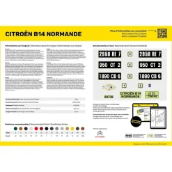 Maquette voiture : Citroën B14 Normandie - Heller
