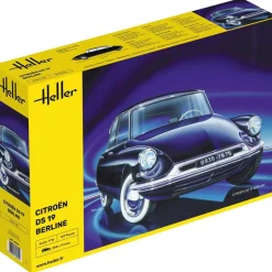 Maquette voiture : Citroën DS 19 - Heller