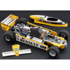 Maquette voiture Formule 1 : Renault RE20 Turbo - Italeri
