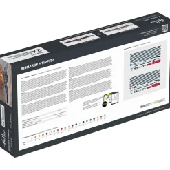 Maquettes bateaux : Collection historique : Starter Kit : Bismarck et Tirpitz - Heller