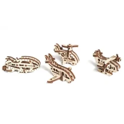 Maquettes en bois avions miniatures : Dirigeable, Hydravion, Avion, Hélicoptère - Ugears
