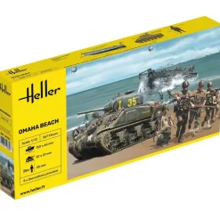 Maquettes et figurines militaires : Omaha Beach - Heller