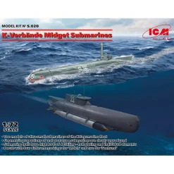 Maquettes Sous-Marins : K-Verbande Midget - ICM