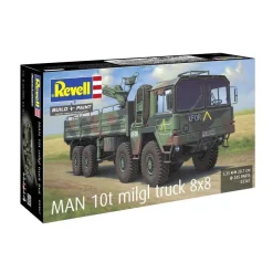 Maquettes Véhicules Militaire : MAN 10t milgl truck 8x8 - Revell