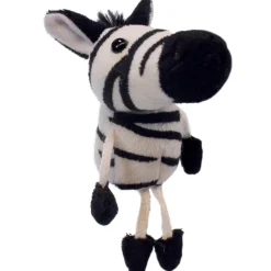 Marionnette à Doigts - Zèbre - The Puppet Company