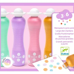 Marqueurs gros pois Pearly (4 marqueurs) - Djeco