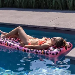 Matelas Aquatique - Transparant Rose-Doré - Swim Essentials