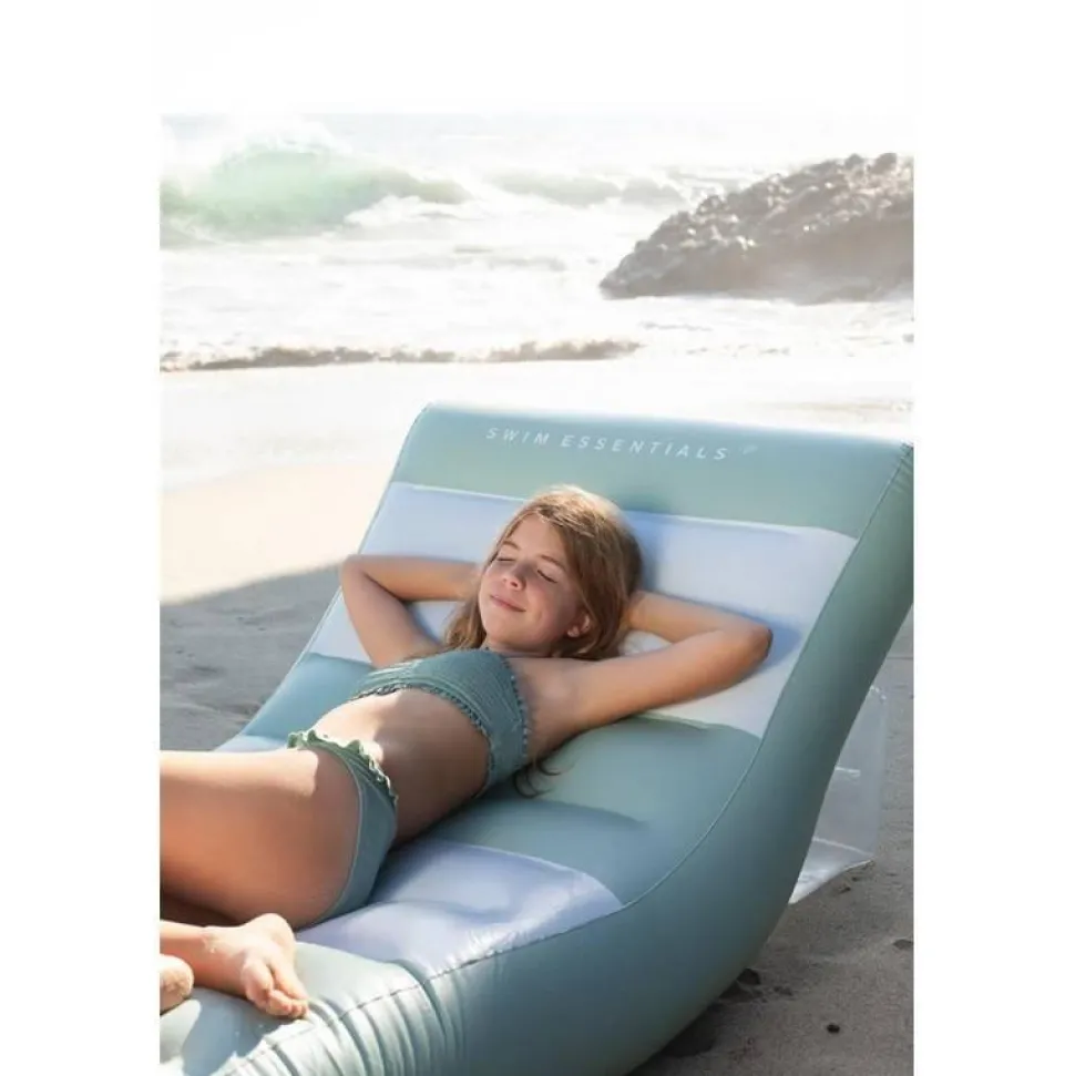 Matelas Aquatique - Vert-Blanc - Swim Essentials