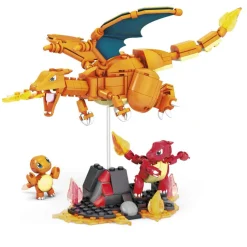 Mega Construx : Coffret Construction Pokémon Évolution Salamèche - MegaConstrux