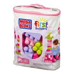 Megabloks : Sac médium rose - Megabloks