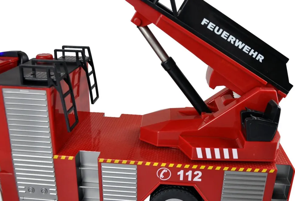MERCEDES-BENZ AROCS FIRE TRUCK AERIAL LADDER 1/18 RTR - Amewi