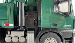 Mercedes-Benz Arocs Licence Camion grue avec benne RTR 1:14 vert - Amewi