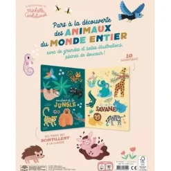 MES 100 ANIMAUX À DÉCOUVRIR BY MICHELLE CARLSLUND - Editions Auzou