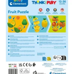 Mes fruits à assembler - Clementoni