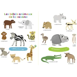 MES PREMIERS BÉBÉS ANIMAUX À TOUCHER - Editions Auzou