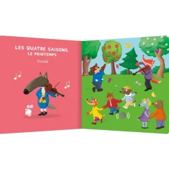 MES PREMIERS SONORES - LA MUSIQUE CLASSIQUE AVEC P'TIT LOUP - Editions Auzou