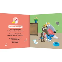 MES PREMIERS SONORES - P'TIT LOUP - MES COMPTINES POUR BIEN GRANDIR - Editions Auzou