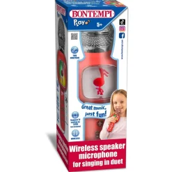 Microphone haut-parleur sans fil - fonction TWS - Bontempi