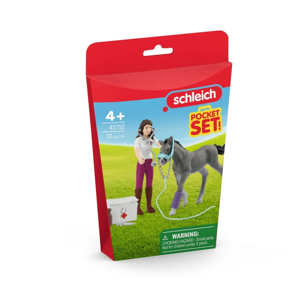 Mini Monde – Mme Kramer et son poulain - Schleich