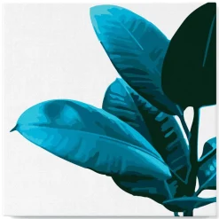 Mini peinture au numéro : Caoutchouc - toile tendue sur chassis - Figured'Art