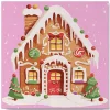 Mini peinture au numéro : Maison en Pain d'Épice - toile tendue sur chassis - Figured'Art