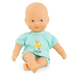 Mini poupon 20 cm : bain bleu - Corolle