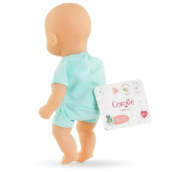 Mini poupon 20 cm : bain bleu - Corolle