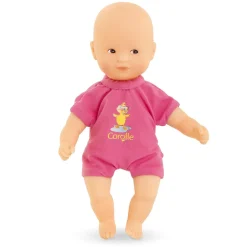 Mini poupon 20 cm : bain rose - Corolle