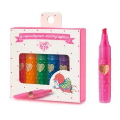 6 mini surligneurs - Djeco