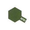 Mini XF81 Dark Green 2 RAF mat - Tamiya