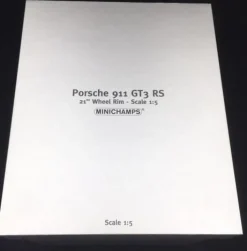 Minichamps ante Porsche 911 GT3 RS 2020 Satin noir 1:5 - Minichamps