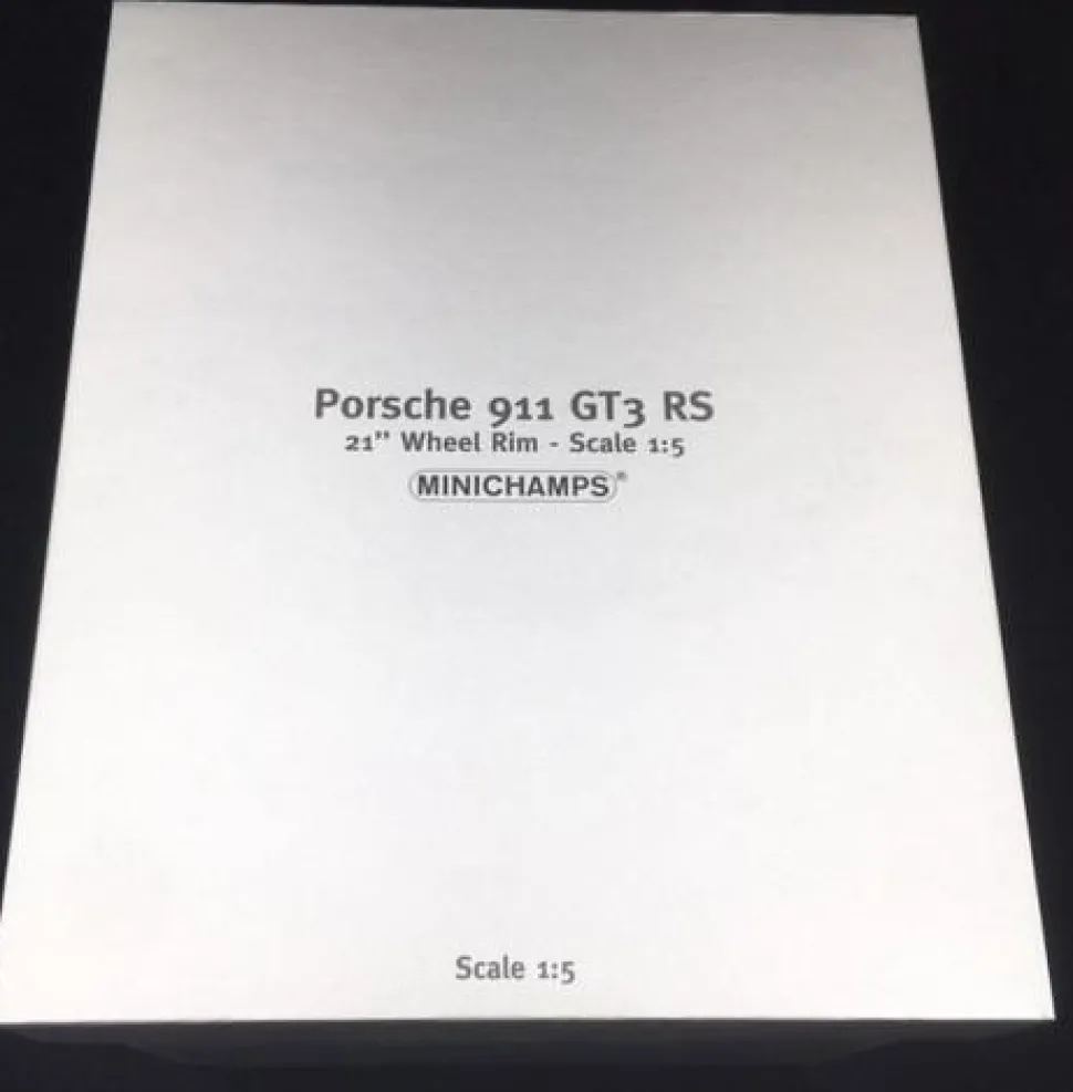 Minichamps ante Porsche 911 GT3 RS 2020 Satin noir 1:5 - Minichamps