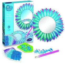 Miroir Mosaïque : Plumes à Diamanter - Sentosphère