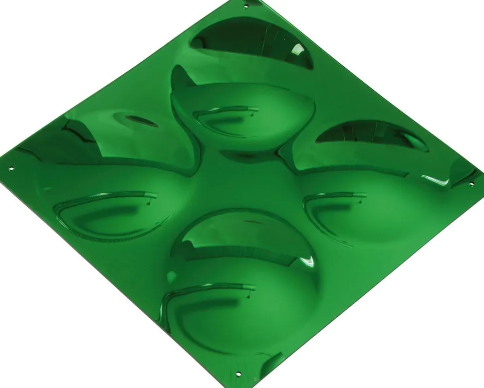 Miroirs colorés bombés 33x33 cm Set de 4 pièces - Eduplay